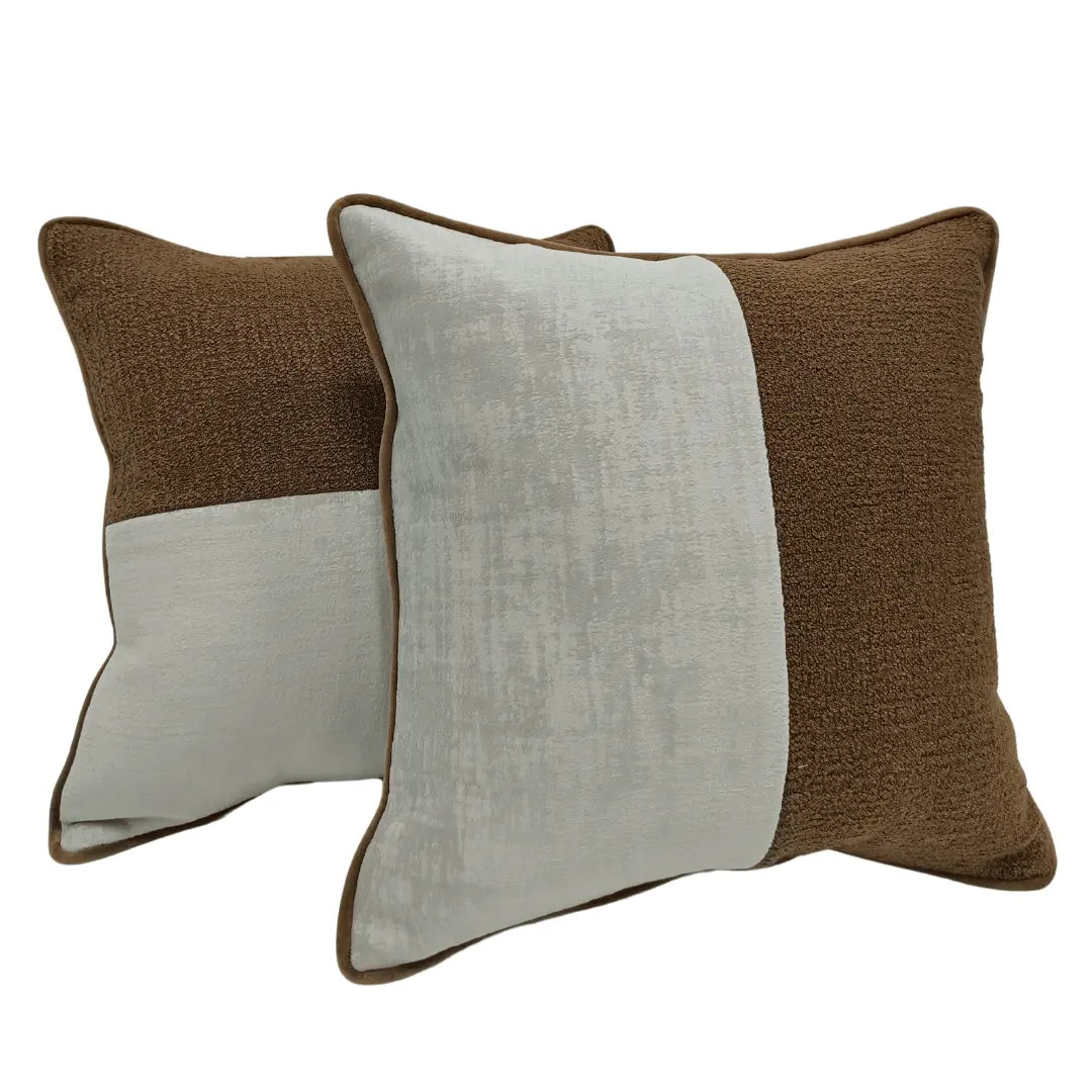 Two-Tone Textured Pillow Covers | ZIPCushions