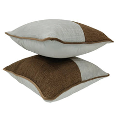 Two-Tone Textured Pillow Covers - Hover Image