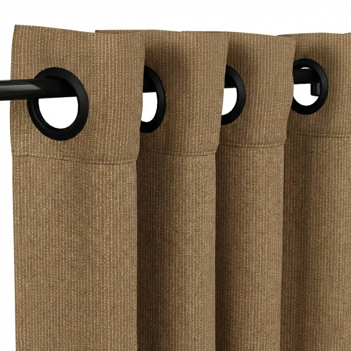 Sunbrella® Spectrum Caribou Curtain