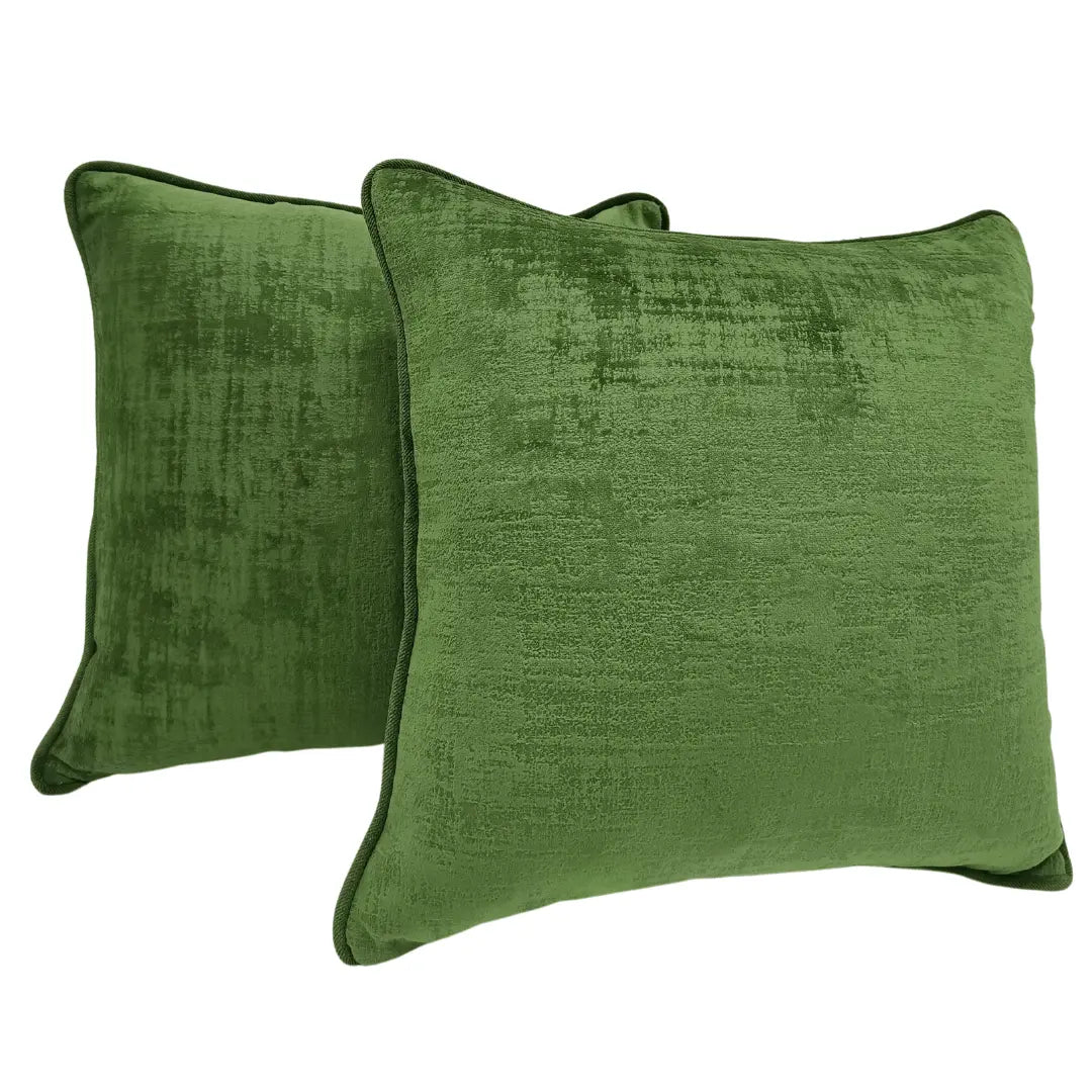 Luxe Green Indoor Pillow Covers | ZIPCushions