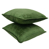 Luxe Green Indoor Pillow Covers