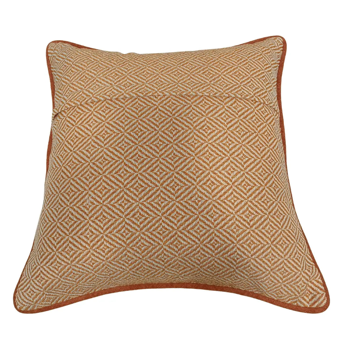 Contemporary Split-Pattern Indoor-Outdoor Pillow Covers (16x16, Set of 2) | ZIPCushions - view 3
