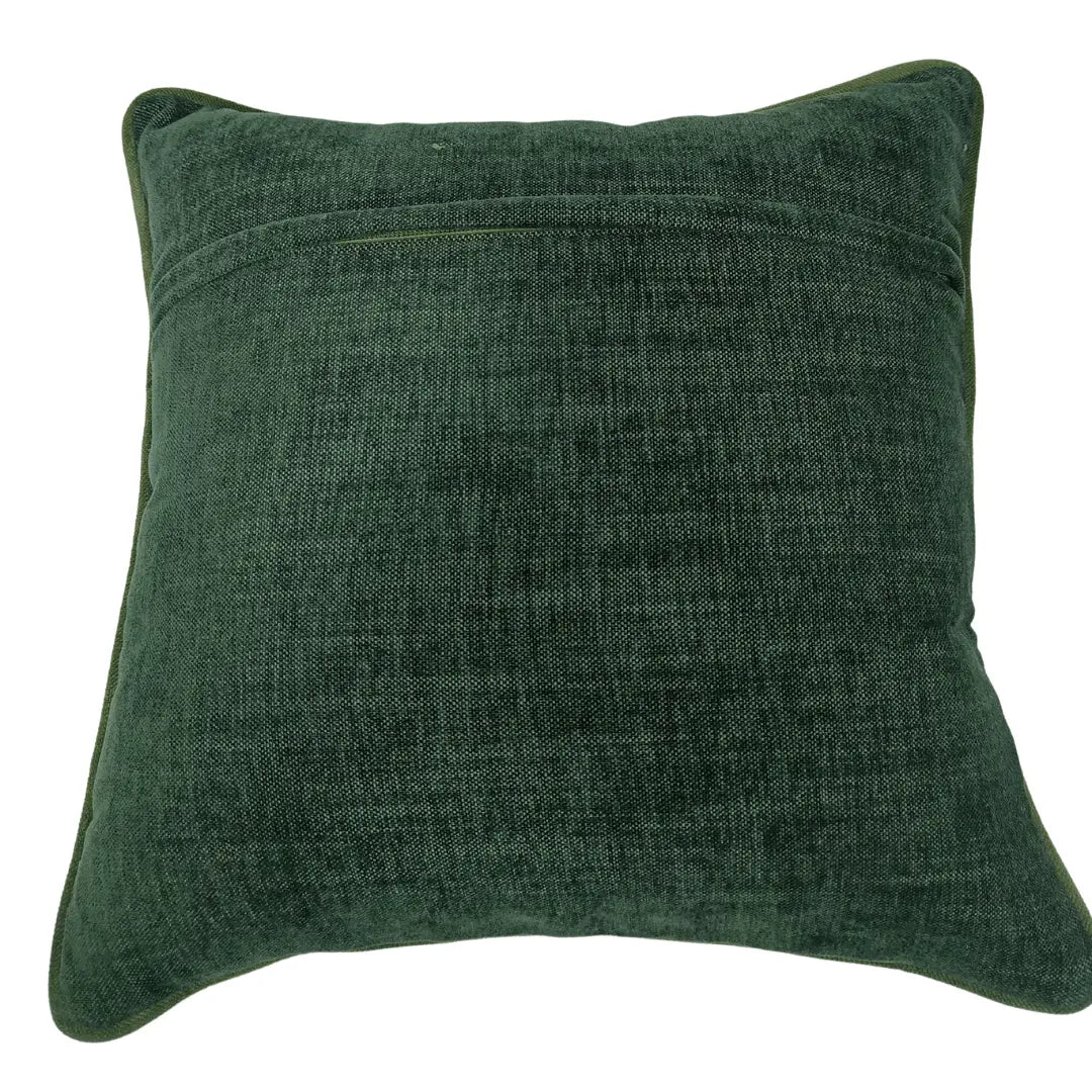 Luxe Velvet Pillow Covers with Piping (16x16, Set of 2) | ZIPCushions - view 3