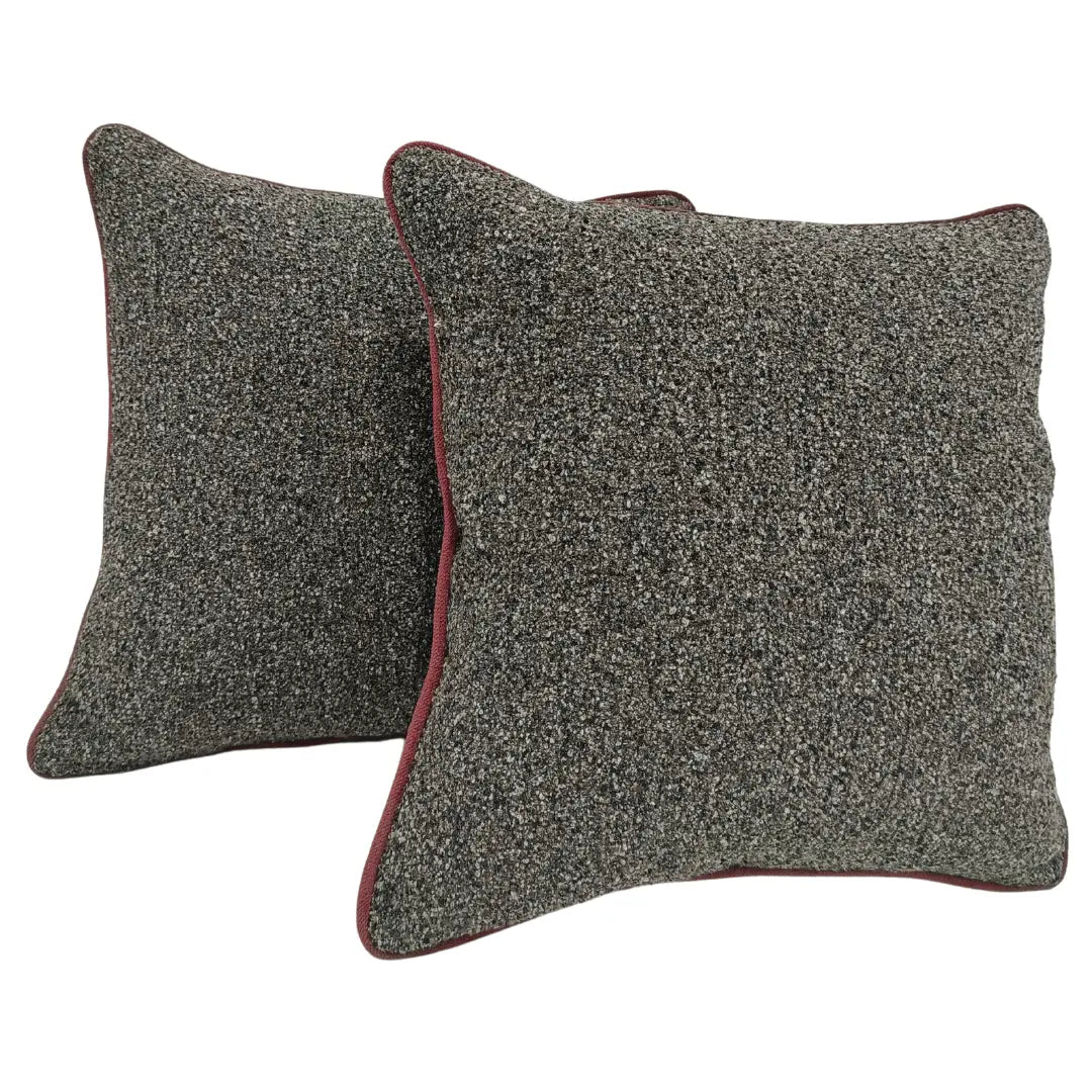 Elegant Textured Pillow Covers (16×16, Set of 2) | ZIPCushions