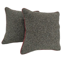 Elegant Textured Pillow Covers (16×16, Set of 2)