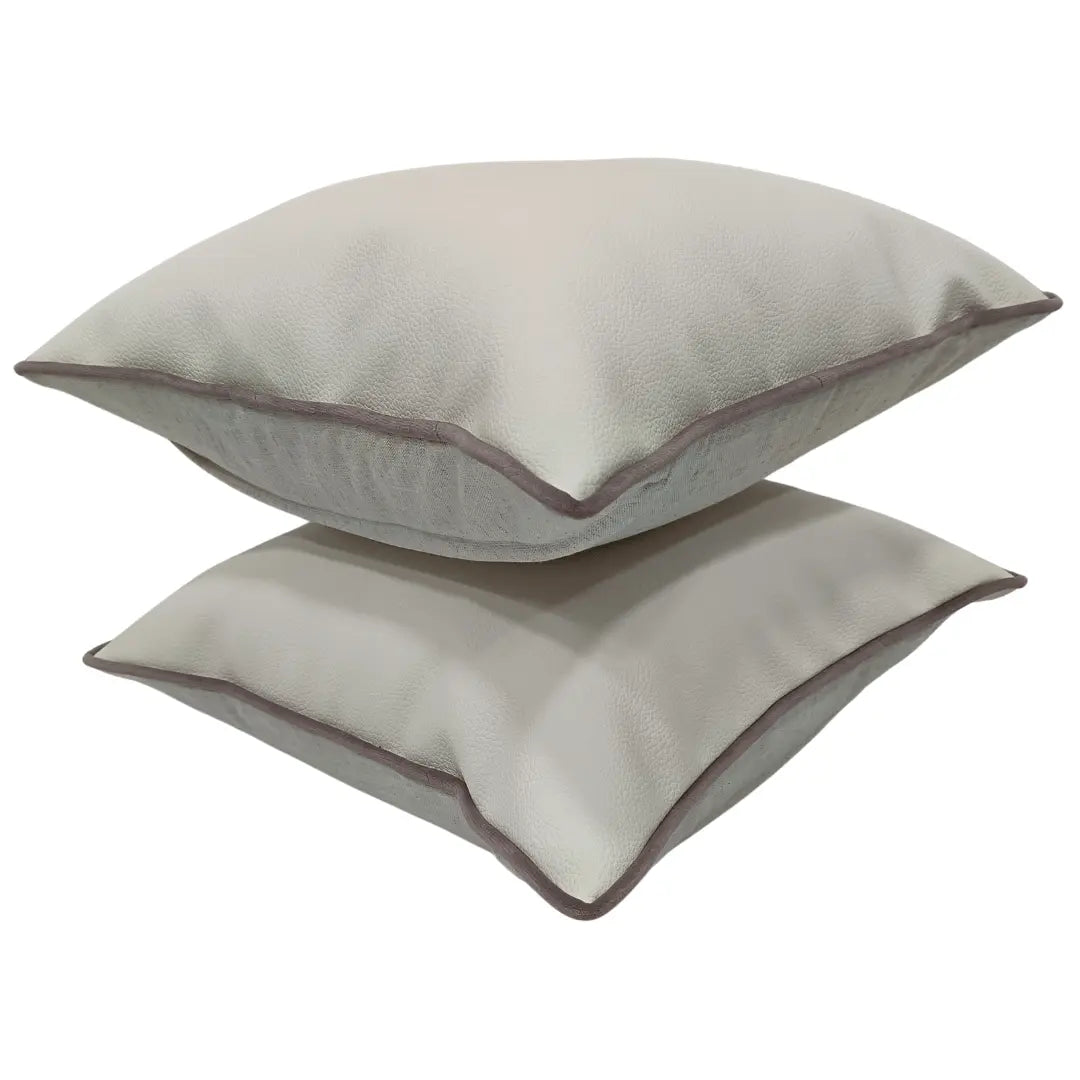 Contemporary Pillow Covers with a Luxe Finish (16×16, Set of 2) | ZIPCushions - view 2