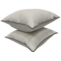 Contemporary Pillow Covers with a Luxe Finish (16×16, Set of 2)