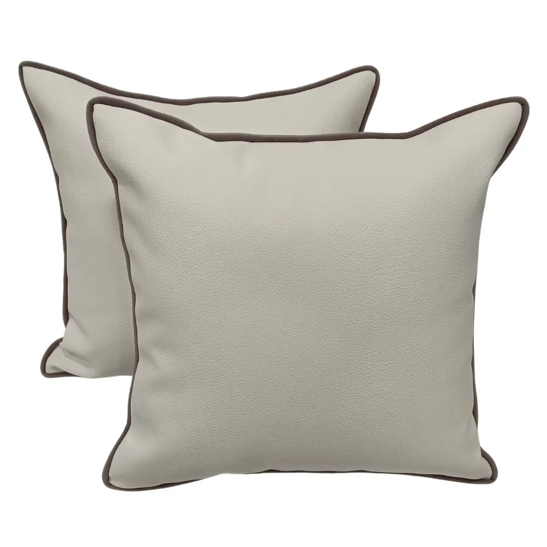 Contemporary Pillow Covers with a Luxe Finish (16×16, Set of 2) | ZIPCushions