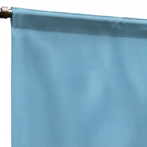Sunbrella® Canvas Sky Blue Curtain