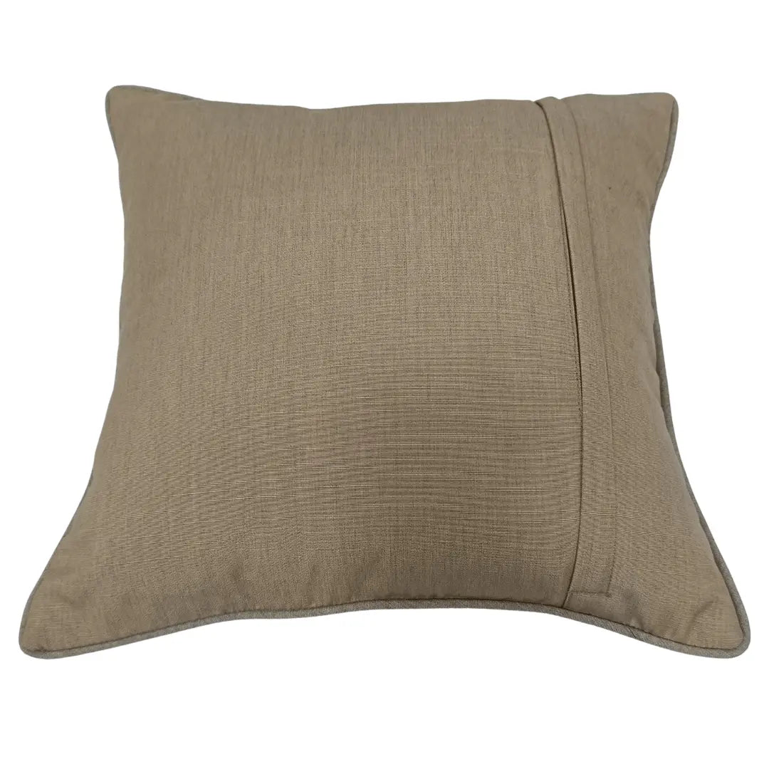 Chic Dual-Texture Decorative Pillow Covers (16×16, Set of 2) | ZIPCushions - view 3