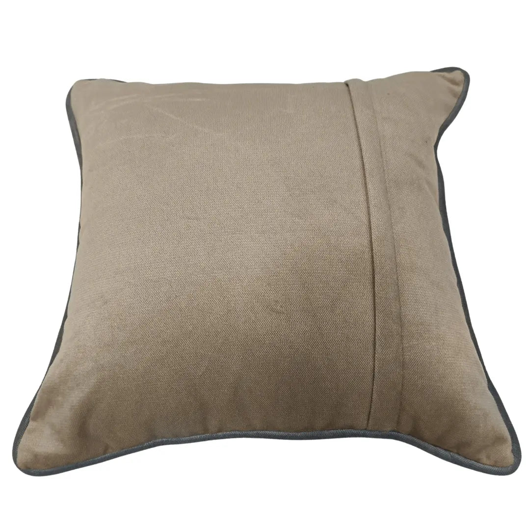 Luxurious Two-Tone Decorative Pillow Covers (16×16, Set of 2) | ZIPCushions - view 3