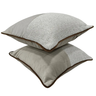 Soft Neutrals Pillow Covers for Indoors (16×16, Set of 2) - Alternate image