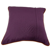 Luxurious Textured Pillow Covers with Contrast Piping (16x16, Set of 2) | ZIPCushions