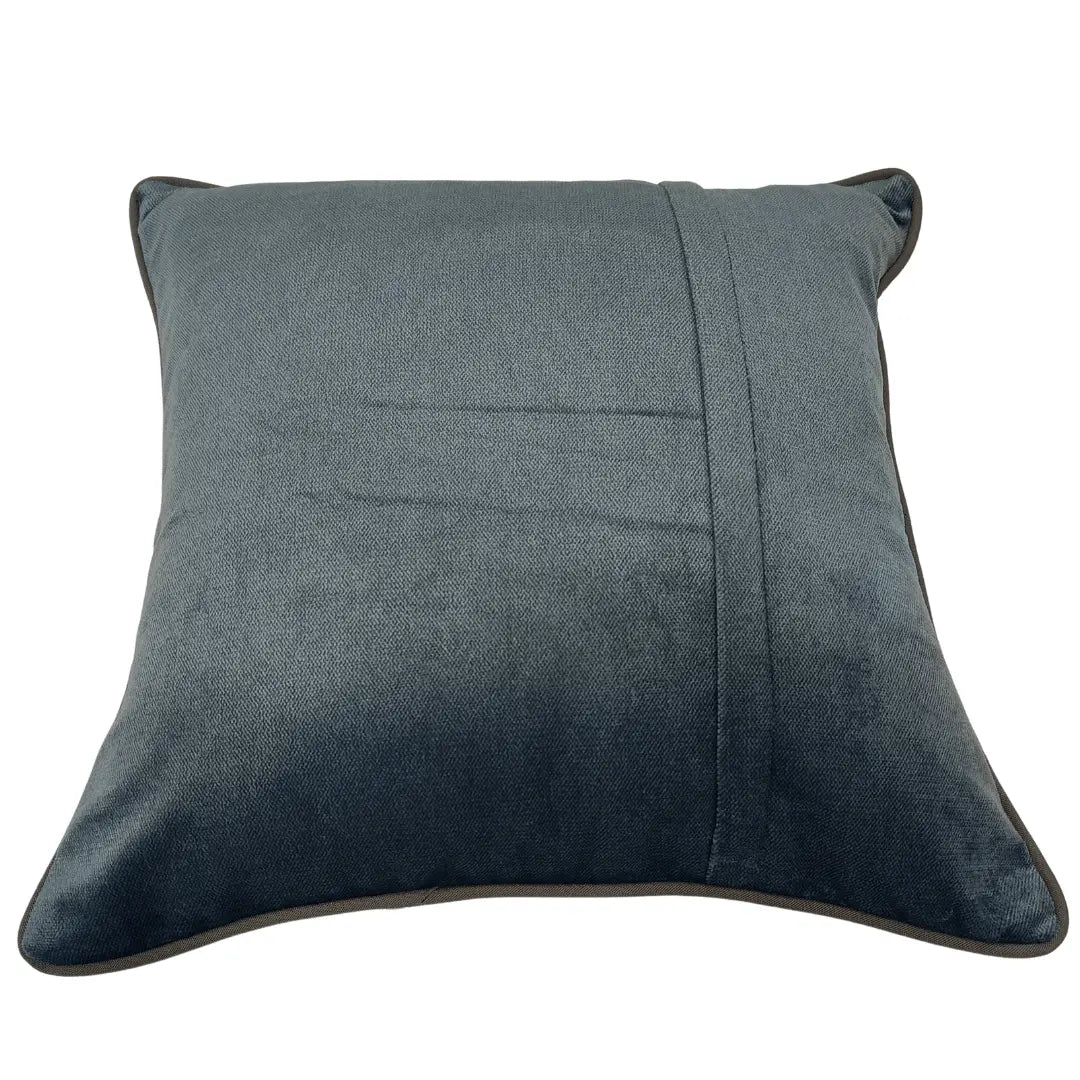 Elegant Charcoal Accent Pillow Covers (Set of 2, 16x16) | ZIPCushions - view 3