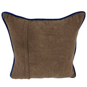 Rust & Taupe Velvet Throw Pillow Covers (16×16, Set of 2) | ZIPCushions