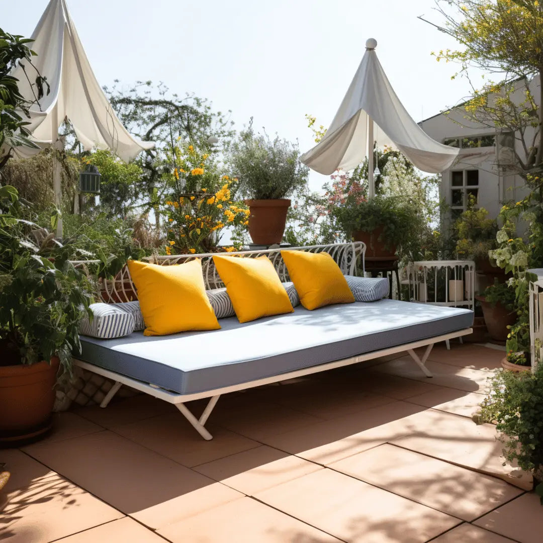 Custom outdoor bench cushions hotsell