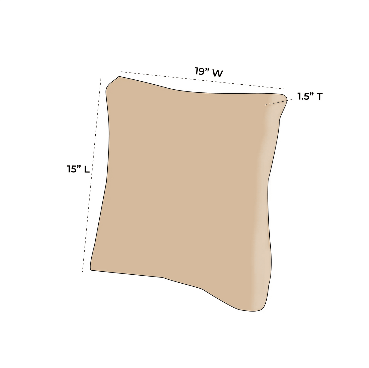 OW Lee Bellini Replacement Arm Chair Back Cushion | ZIPCushions