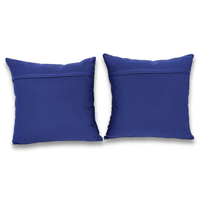 18x18 Pillow covers in Blue sky IV Fabric