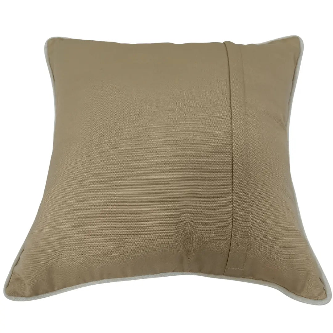 Neutral-Toned Textured Pillow Covers (16×16, Set of 2) | ZIPCushions - view 3