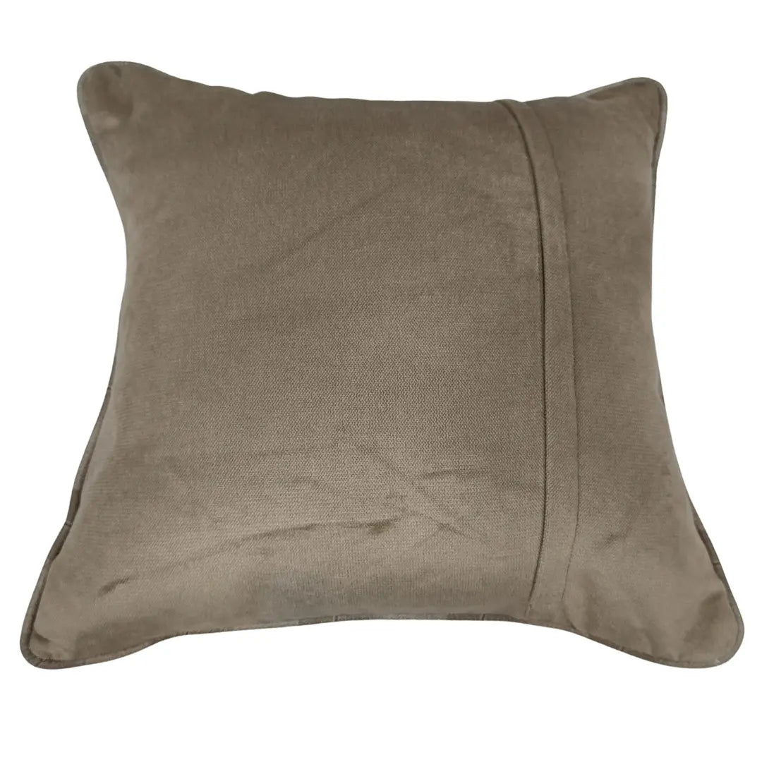 Charcoal & Silver Dual-Tone Pillow Covers (16x16, Set of 2) | ZIPCushions - view 3