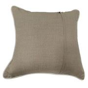 Beige & Striped Dual Tone Pillow Covers (16x16, Set of 2) | ZIPCushions