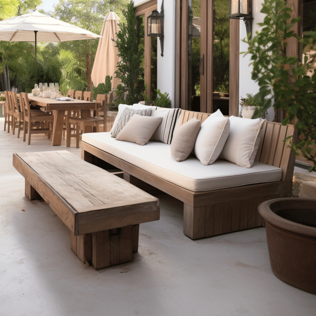 Custom Cushions For Outdoor Seat-Bench &amp; Furnitures