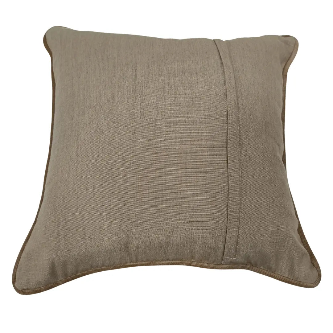 Warm Beige Dual Tone Pillow Covers (16x16, Set of 2) | ZIPCushions