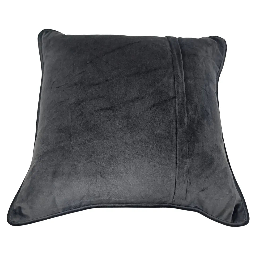 Deep Olive Velvet Pillow Covers (16x16, Set of 2) | ZIPCushions - view 3