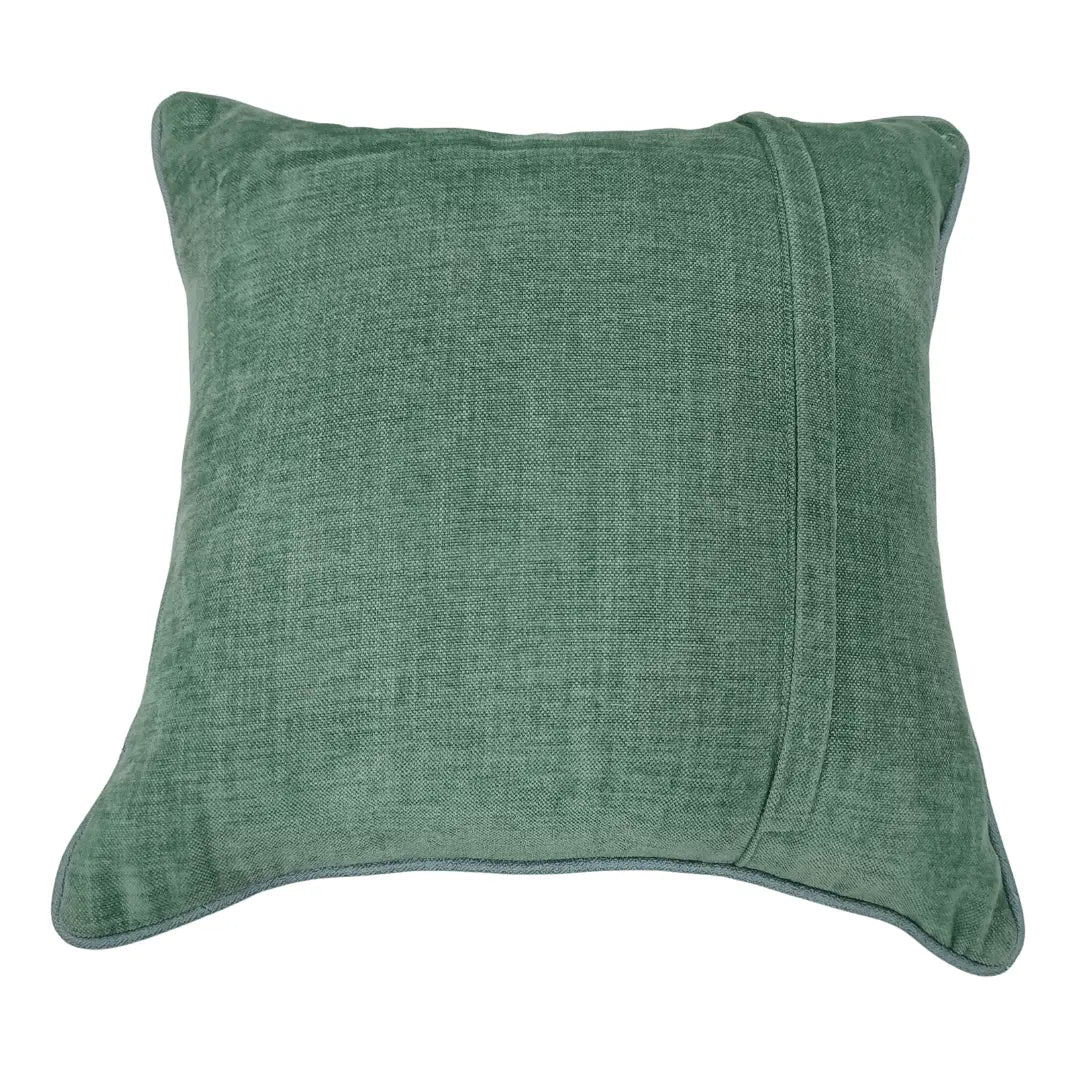 Forest Green Velvet Pillow Covers (16x16, Set of 2) | ZIPCushions - view 3