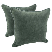 Forest Green Velvet Pillow Covers (16x16, Set of 2) | ZIPCushions