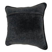 Black & Grey Geometric Pattern Pillow Covers (16x16, Set of 2) | ZIPCushions