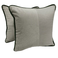 Sage & Ivory Dual Tone Pillow Covers (16x16, Set of 2)
