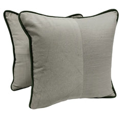 Sage & Ivory Dual Tone Pillow Covers (16x16, Set of 2)