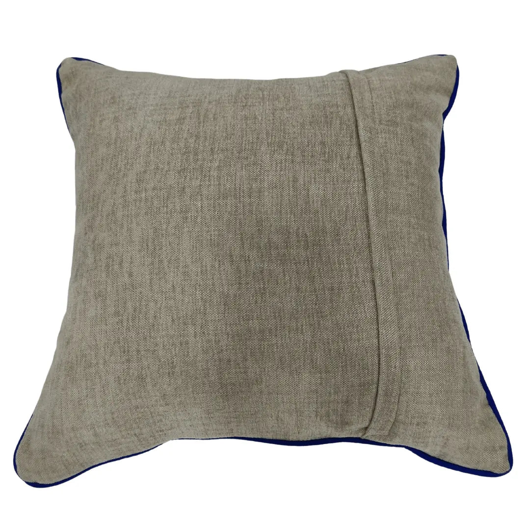 Beige & Ivory Dual Tone Pillow Covers (16x16, Set of 2) | ZIPCushions - view 3