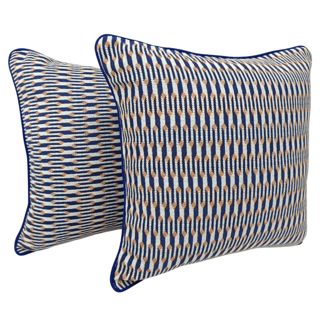 Nautical Weave Sunbrella Pillow Covers (18x18, Set of 2) | ZIPCushions