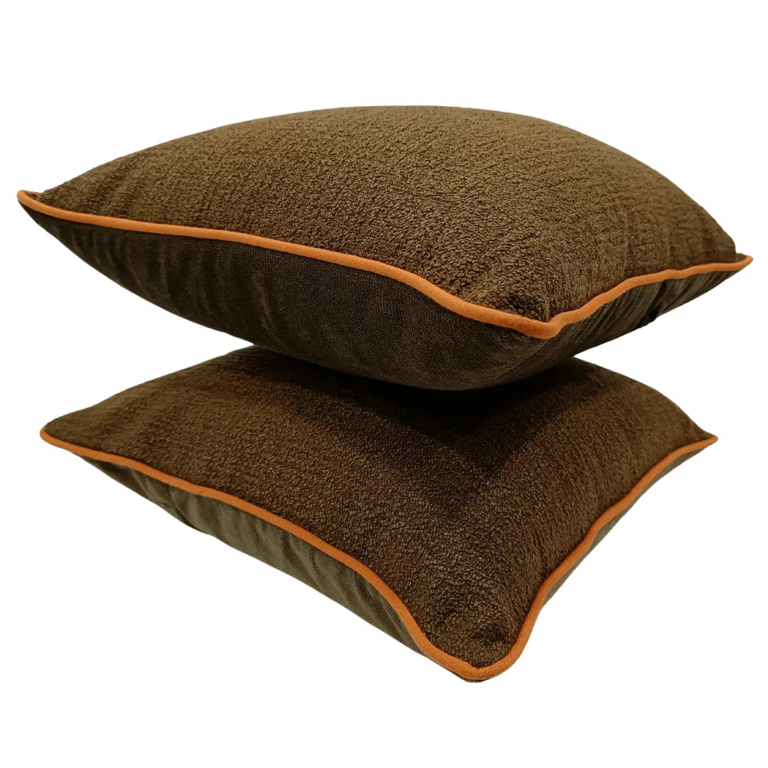 Contrast Panel Pillow Covers (16x16, Set of 2) | ZIPCushions - view 2