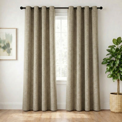 Haze Stonewall Blackout Curtain - Alternate image