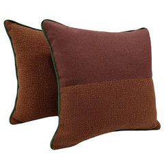 Contrast Panel Pillow Covers (16x16, Set of 2)