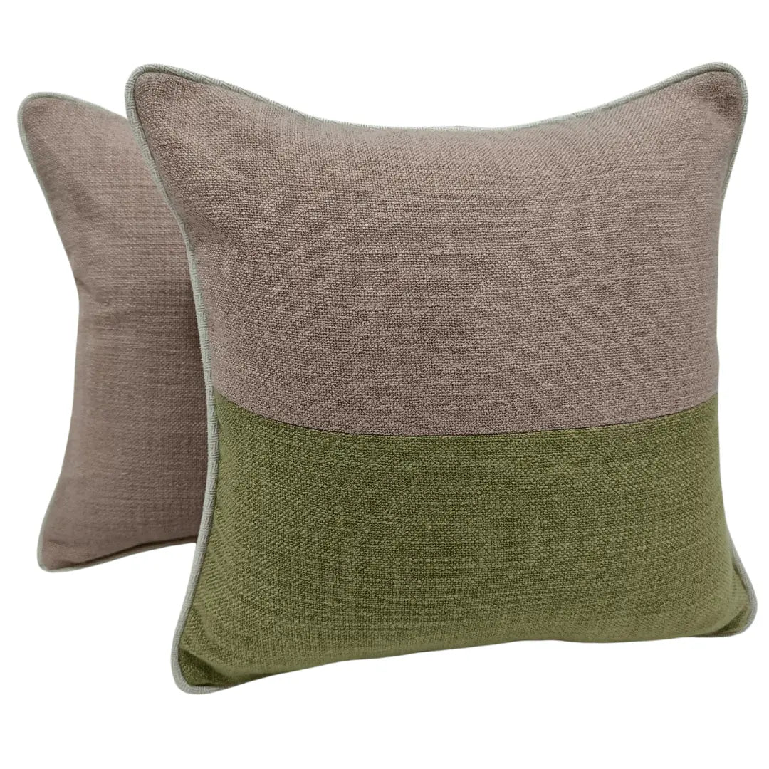 Contemporary Panel Pillow Covers (16x16, Set of 2) | ZIPCushions