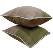 Contemporary Panel Pillow Covers (16x16, Set of 2) | ZIPCushions