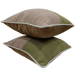 Contemporary Panel Pillow Covers (16x16, Set of 2) - Hover Image