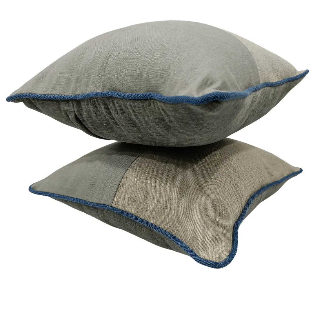 Earthy Contrast Pillow Covers (16x16, Set of 2) | ZIPCushions - view 2
