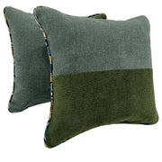 Luxe Green Velvet Pillow Covers (16x16, Set of 2) | ZIPCushions