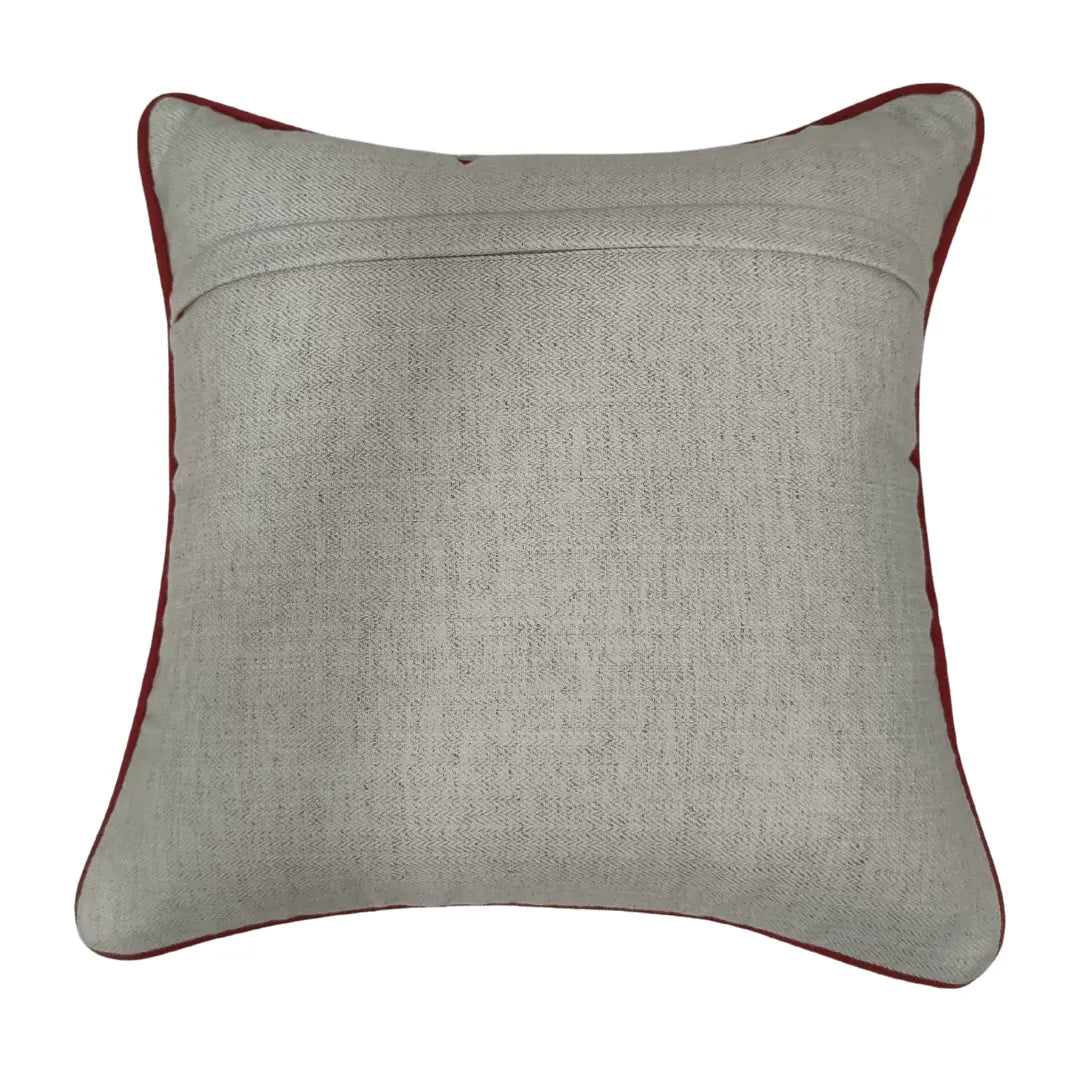 Soft Green & Beige Pillow Covers (16x16, Set of 2) | ZIPCushions - view 3