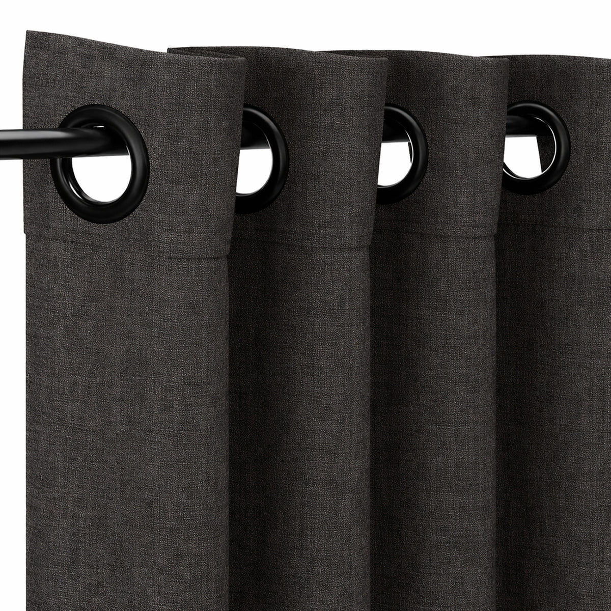 Sunbrella® Canvas Flanelle Curtain