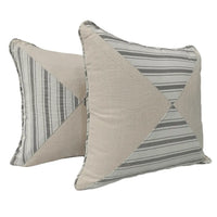 Striped Harmony Pillow Covers (18x18, Set of 2)