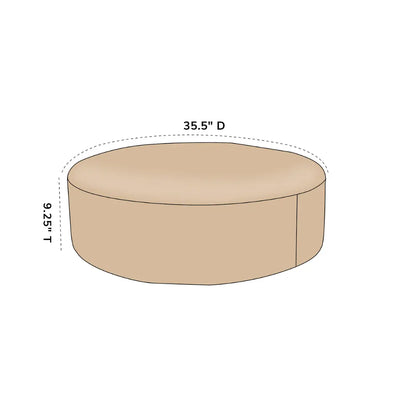 OW Lee Cibolo Large Ottoman Replacement Cushions