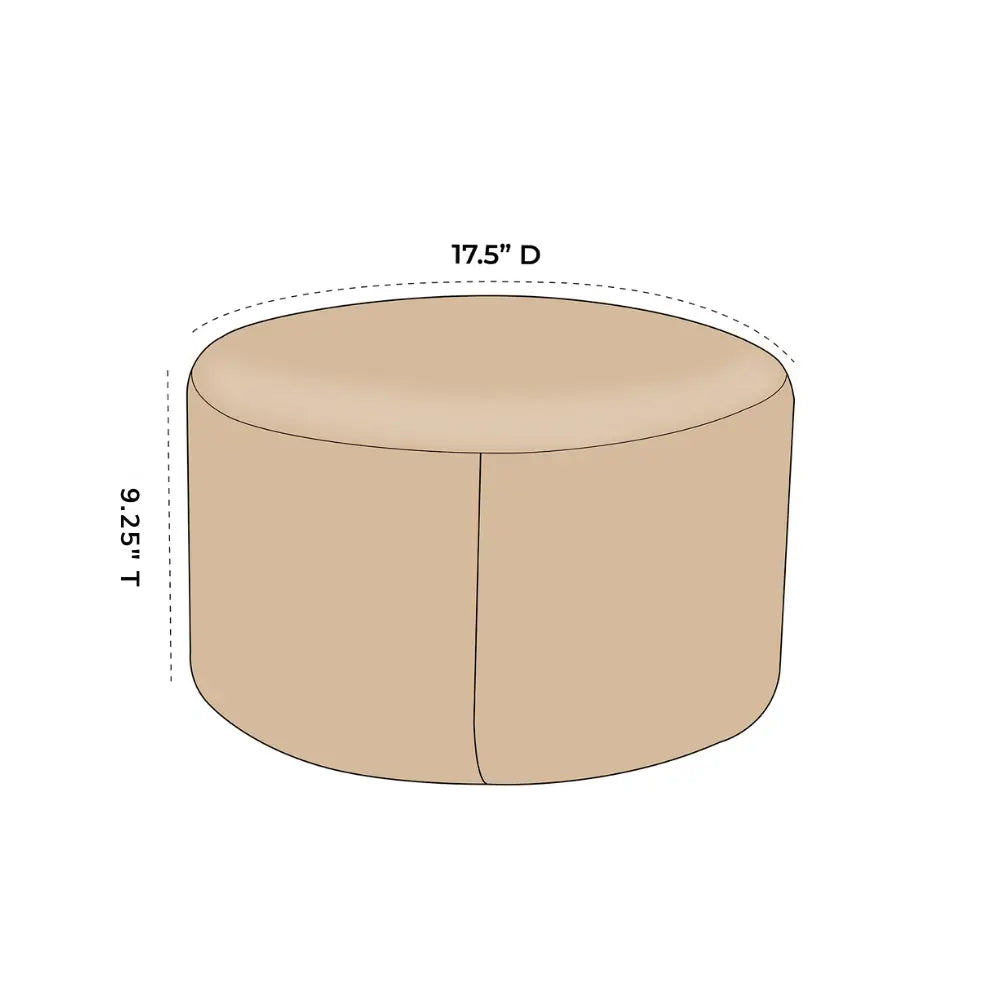 OW Lee Cibolo Ottoman/Stool Replacement Cushions |  ZIPCushions