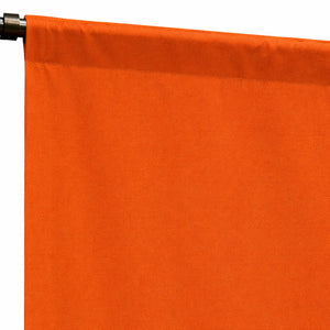 Sunbrella® Canvas Pumpkin Curtain