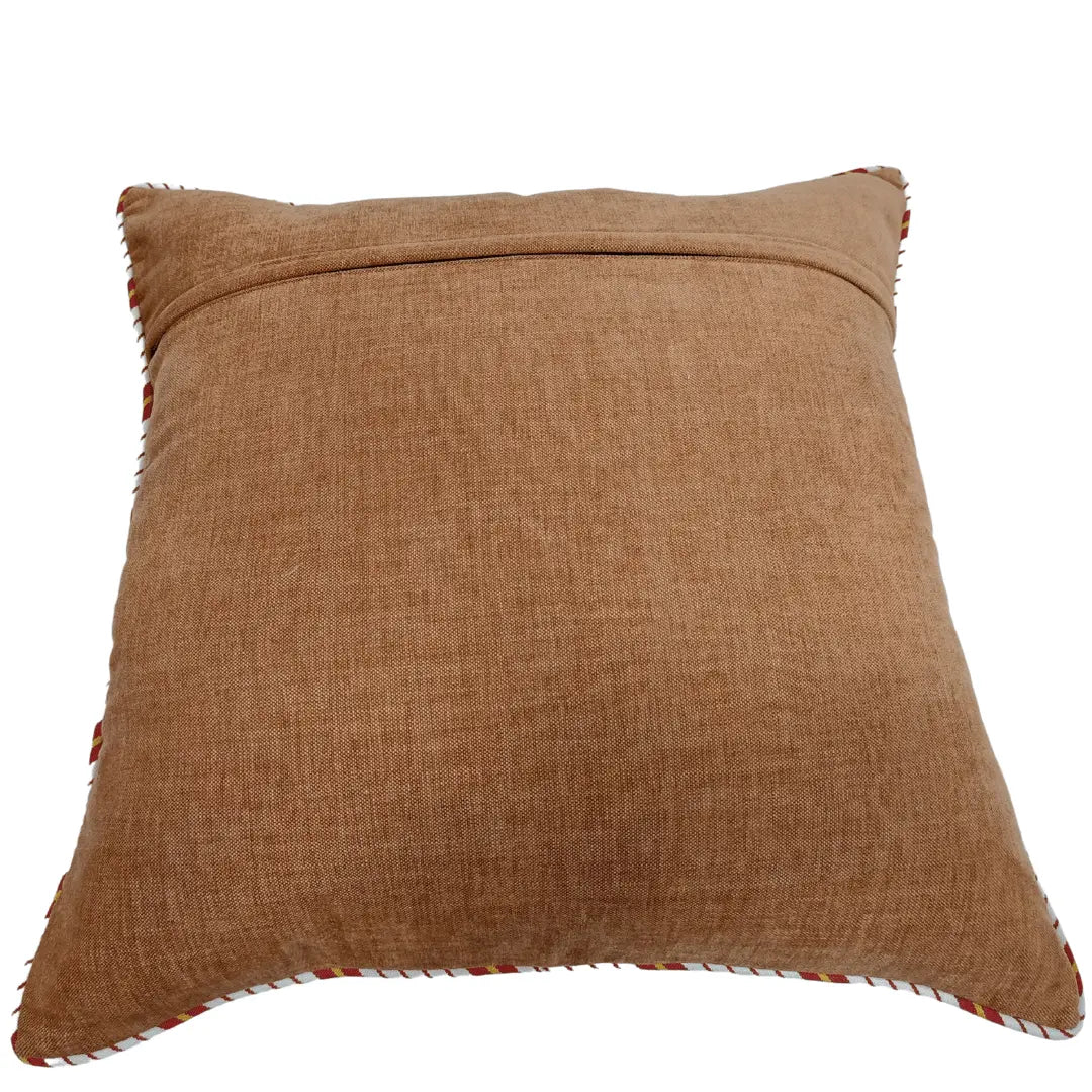 Mustard Yellow Textured Pillow Covers (22x22, Set of 2) | ZIPCushions - view 3